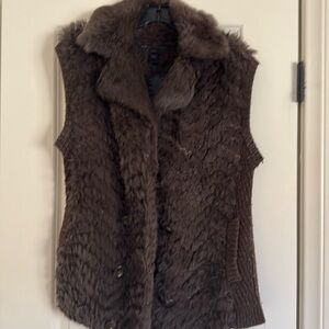 Marc Jacobs Rabbit fur vest, real not faux